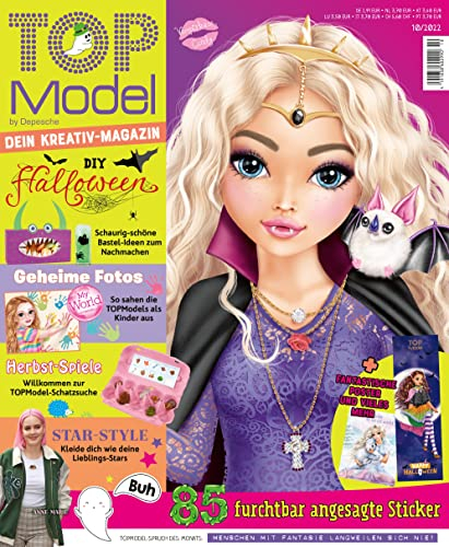 TOPModel Magazin 10/2022 Halloween-Sticker