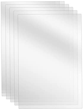 LANKEGU 6 Stück FEP-Folie 290 x 210 x 0,15 mm, FEP-Trennfolie für ELEGOO Saturn 2, Saturn 8K, Sonic Mighty 8K, Photon M3 Premium 10,1 Zoll LCD-Harz-3D-Drucker