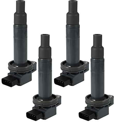 QUARKZMAN 4 Stück Zündspulen für Toyota Echo L4 1.5L 2000-2005 90919-02240