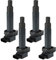 QUARKZMAN 4 Stück Zündspulen für Toyota Echo L4 1.5L 2000-2005 90919-02240