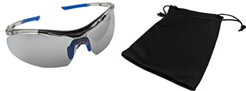 Speq Sportbrille Photochromic SP-1548C mit selbsttönendem Glas für Fahrrad- Motorradfahren, Skiesport (blau)