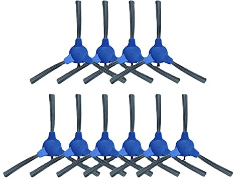 10 Pcs Replacement Side Brush Compatible with Eufy 11S Plus G10 Hybrid G20 G30 Proscenic 850T Robot Vacuum Cleaner Part