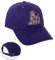 James Madison University Baseballmütze Dukes JMU Krempe bestickte Hüte Kappe verstellbarer Stoffriemen Erwachsene (Stil B) Lila, Violett, Einheitsgr��e