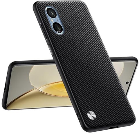 Topme Handyhülle Kompatibel mit Smartphone, Compatible with Sony Xperia 5 V (6.1) – Sicherer und Stilvoller Schutz - Kevlar