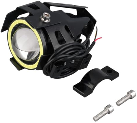 SRMAN E-Bike Licht Scheinwerfer Eingang DC 12V-80V Ebike Lenkerlampe Elektroroller LED Frontlicht