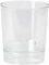 Vaso Chupito Plástico 0,04 cc | 45 mm Altura, 37 mm Boca, 32 mm Base | Poliestireno Alimentario | Lavavajillas a Mano, Transparente - 1 Unidad