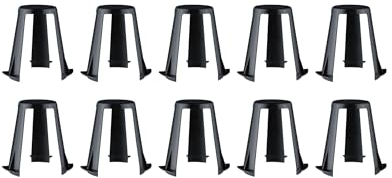 Paulmann 92401 Zubehör Abstandshalter für Einbauleuchten 10er-Set 62-90mm Schwarz Kunststoff