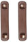 Crapyt Rucksack-Gurtpolster für Rucksäcke, Braun