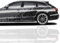 Finest Folia XXL Autoaufkleber Mosaik 2er Set je 60x175cm geometrisches Design Auto Seite Motorrad Bus Sticker Kfz Zubehör Broken Glass Camouflage Tuning Dekor KX074 (Schwarz Matt)