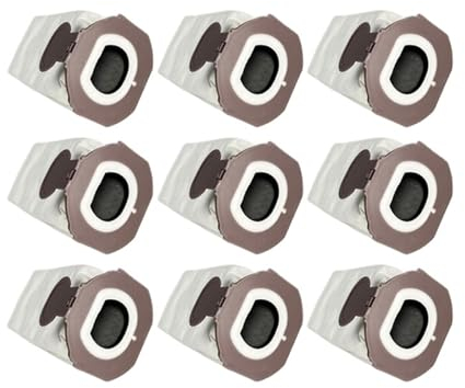 Ersatz-Staubbeutel。Kompatibel mit Vorwerk VK7 FP7。Staubsauger-Zubehör。Aktivkohle-Müllbeutel(9 pcs)