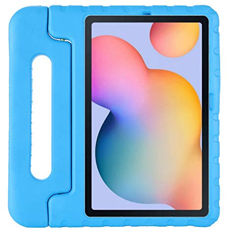 Funda para Samsung Galaxy Tab S6 Lite de 10.4 pulgadas 2024/2022/2020 (SM-P620/P610/P615), a prueba de golpes, funda ligera para niños para tablet Samsung Galaxy S6 Lite (azul)