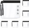 7 sacchetti con zip per aeroplano, 1 l, approvato TSA, sacchetto da 1 litro per aeroplano, bagaglio a mano, liquidi, accessori per viaggi aerei, vacanze Must Haves Vacation Travel Essentials Gadgets