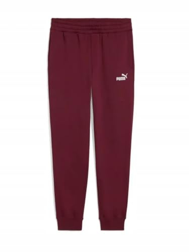 PUMA Herren No. 1 Logo Sweatpants FL Cl (S) Strickhose, Rubinschimmer, L EU