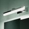 Mai & Mai Spiegelleuchte 40cm LED Badlampe | Spiegellampe, 6000K Badezimmer Lampe | 180° Drehbar Chrom 9W Luxaris