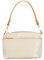 DIVINA FIRENZE - LILLA, Borsa Tracolla Donna, Realizzata A Mano In Vera Pelle, Color Beige. Molto Spaziosa, Elegante E Versatile, Perfetta Per Ogni Occasione. Qualità Artigianale Made In Italy (Beige)