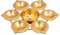 Set of 2 Diya Shape Flower Decorative Urli Bowl Handcrafted Bowl for Floating Flowers and Tea Light Candles Home,Office and Table Decor|Diwali Decoration Items for Home (7 Inches)