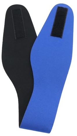 Diadema de natación, bloqueador de agua para las orejas, protector de ducha transpirable, ajuste cómodo ajustable, diseño de neopreno elástico, para niños, adolescentes, mujeres, hombres, niñas