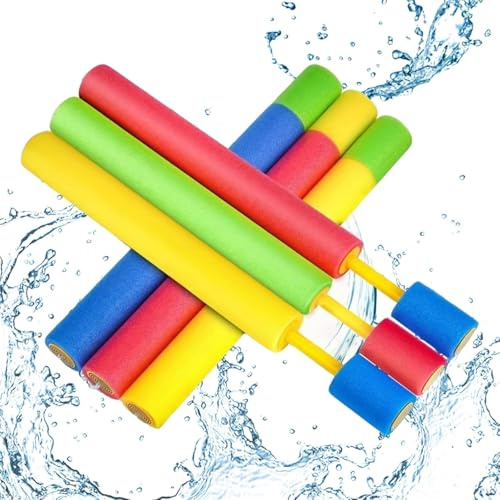 Wasserpistolen für Kinder – 3er-Pack Wasserspritzer, Schwimmbadspielzeug, Strand- und Gartenaktivitäten für Sommerpartys, Schwimmspielzeug für Mädchen, Jungen und Teenager