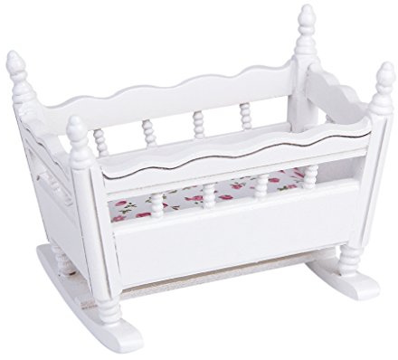 1/12 Puppenhaus Miniatur Zimmer Möbel Modell Wiege