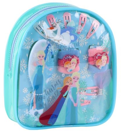 Beauty-Set Die Eiskönigin mit Zubehör für Mädchen – Schönheitsset Frozen für Spiel, Geschenk und Körperpflege