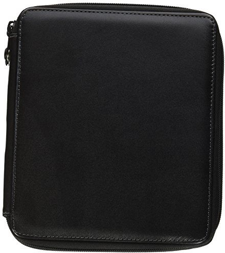 Global : Leather Black Folding Colour Pencil Case Holds 72