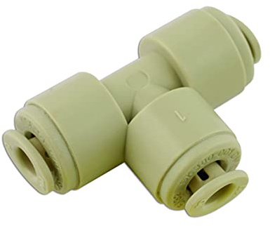 Connect 31079 Push-Fit Tee Union 3/16in 10pc