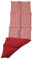 Textil FreWe Körnerkissen Baumwolle/Verschiedene Designs/ca. 63x16 cm / 8 Kammern/rot-beige kariert/rot