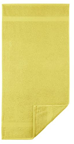 Egeria 2010450 Diamant Duschtuch, Baumwolle, Mustard, Größe 70 x 140 cm