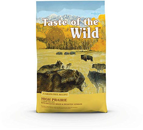 Taste of the Wild Complete Dry High Prairie with Roasted Venison and Bison Dog Food, 6 kg