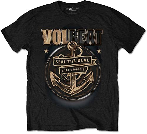 Volbeat Men's Anchor Slim Fit T-Shirt
