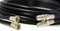 Twin Satellite Cable Extension Kit for Sky HD, Q, Freesat (50 METRES, BLACK)