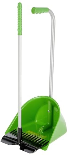 KERBL Mistboy Mini hellgrün (Höhe 60 cm, Mistkratzer für Kinder, für die Reinigung von Pferdeboxen / Hundekot, Bollensammler, Stallboy) 328035