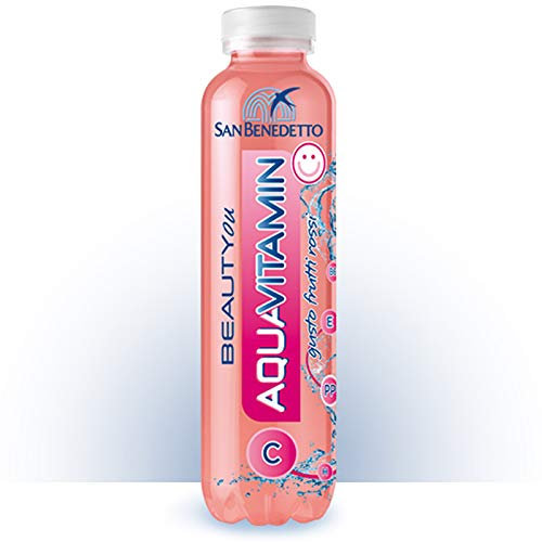 12 BOTTIGLIE DA 400 ML ACQUA SAN BENEDETTO AQUAVITAMIN FRUTTI ROSSI BEAUTYOU