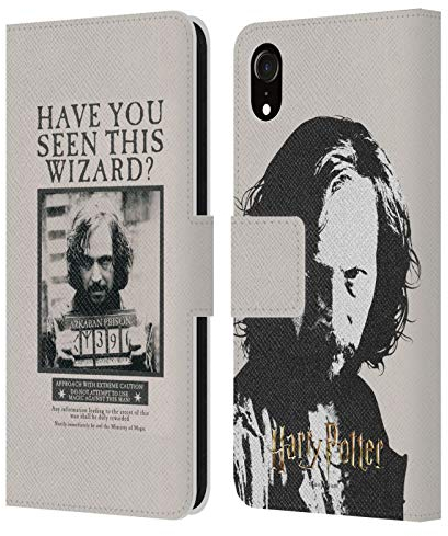 Head Case Designs Offizielle Harry Potter Sirius Black Poster Prisoner of Azkaban II Leder-Wallet-Hülle Kompatibel mit Apple iPhone XR