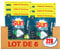 Sun Capsules Lave-Vaisselle Optimum Tout En 1 Citron Bergamote x228, Efficacité Impeccable, Ingrédients Naturels, Nettoyage, Brillance & Parfum frais, 228 Lavages (Lot de 6x38 tablettes)
