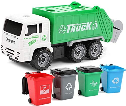 Garbage Trucks Toys for Boys With Toy Bins Car Construction Toys Takeapart STEM TOYS