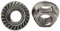 Dado flangiato M12 in acciaio inox 304 con motivo floreale esagonale antiscivolo dado flangiato Confezione da 12 pezzi
