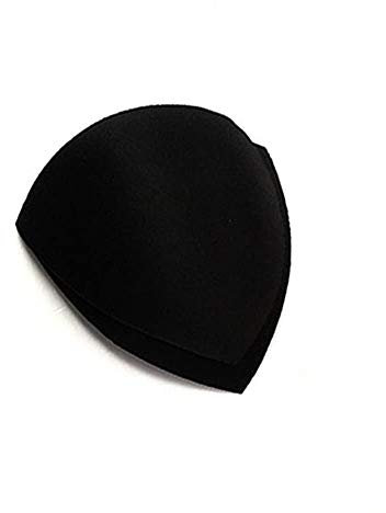 Mariel Womens Removable Smart Cups Push-up Pad Bra Inserts Pads for Seamless Sports Bra (Black, S-M)