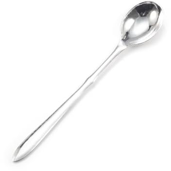 Cuchara de plata de ley S925, cuchara personalizada de plata de ley 999, palillos lujosos de plata, aptos para hostelería de alta calidad (0,026 kg)