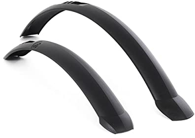 hebie 759 TAIPAN 26 MTB Urban Fahrrad Schutzblech Set - Schwarz inkl. Fahrradklingel