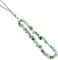 Duories Bunte Natürlicher Kristallstein Kies Handykette,Universal Handy Handschlaufe Handy Charm Handgelenk Handy Lanyard Perlen Kette Telefonkette Handyschmuck Schlüssel Taschen Handy Anhänger,Grün