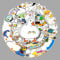AUCEKO 50 Stück Ente Aufkleber Pack Duck Sticker Set wasserdichte Vinyl Sticker für Laptop Kinder Autos Motorrad Fahrrad Skateboard Gepäck Koffer Computer Aufkleber Graffiti Decal