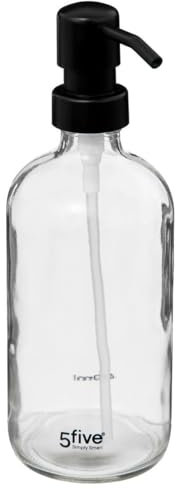 5five - distributore di sapone 450ml trasparente