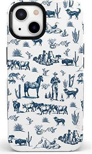 Casely iPhone 15 Case | Wild West Adventure | Desert | Bold Protective Design | Compatible with MagSafe