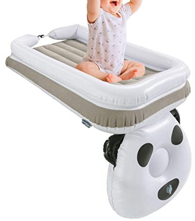 HMLTD Aufblasbares Flugzeugbett Für Kleinkinderreisen, Babyreiseflugzeugbett |Aufblasbares -Reisebett |Tragbares Babybett,Aufblasbare Babymatratze Für Den Zug,Reiseutensilien Für Kinder Im Flugzeug