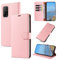 KKEIKO Handyhülle für Xiaomi MI 10T Pro 5G / Xiaomi MI 10T 5G / Redmi K30S Hülle, Magnet Klappbar Handyhülle mit Kartenfach, PU Leder Schutzhülle für Xiaomi MI 10T Pro 5G / Xiaomi MI 10T 5G, Rosa