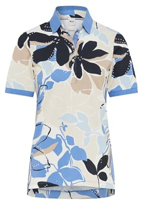 Brax Damen Style.Cleo Pima Pique Print T-Shirt