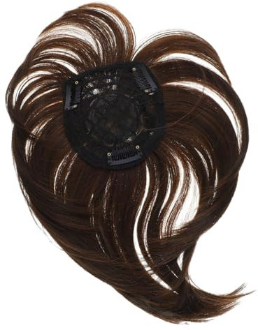 HONMEET Haarteil Für Frauen Clip Volumen Topper Synthetisch Dünner Werdendes Haar Wiglet Leicht Tragbar Für Verschiedene Anlässe