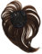 HONMEET Voluminöse Haarteil Für Damen Unsichtbarer Haartopper Aus Synthetischen Fasern Für Dünnes Haar Natürliche Hellbraun Zur Grauhaarabdeckung Für Eleganten Look