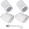 NIYATA 2 Pcs Pre Filter & 2 Pcs Filter for Makita, Vacuum Cleaner Pre-filter Compatible with Makita Cordless CL100D Vacuum Cleaner